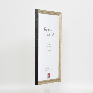 Cornice per foto in legno Effect Profilo 48 Oro 20x20 cm Vetro Chiaro