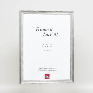 Cornice per foto Effect Profilo 48 Argento 24x30 cm Vetro Trasparente