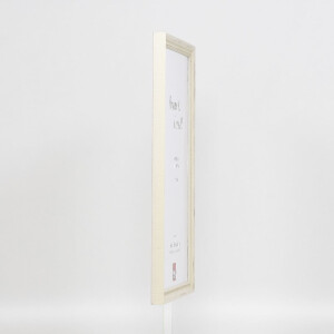 Cornice per foto in legno Effect Profilo 48 Bianco 25x70 cm vetro trasparente