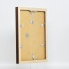 Cornice in legno effetto Profilo 52 marrone scuro 20x28 cm vetro normale