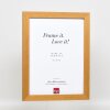 Cornice effetto legno Profilo 52 color rovere 29,7x42 cm vetro normale