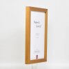 Cornice effetto legno Profilo 52 color rovere 29,7x42 cm vetro normale