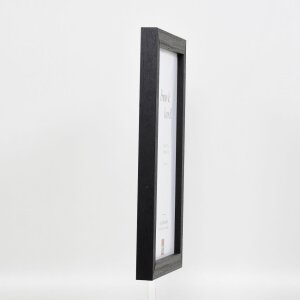 Cornice effetto legno Profilo 52 nero 70x70 cm Vetro normale