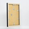 Cornice effetto legno Profilo 52 nero 70x70 cm Vetro normale