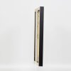 Cornice effetto legno Profilo 52 nero 70x70 cm Vetro normale