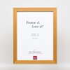 Cornice in legno ad effetto Profilo 52 color rovere 30,5x91,5 cm vetro normale