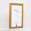 Cornice in legno ad effetto Profilo 52 color rovere 30,5x91,5 cm vetro normale