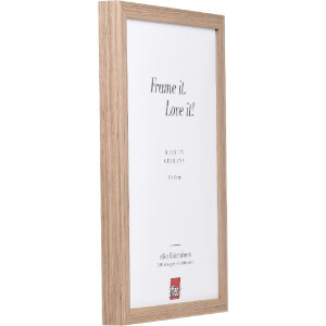 Cornice per foto in legno Effect Profil 54 nocciola 13x13 cm vetro trasparente