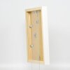 Cornice in legno effetto profilo 55 bianco 29,7x42 cm vetro normale