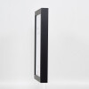 Cornice in legno effetto profilo 55 nero 40x40 cm vetro normale