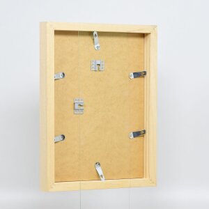 Cornice effetto legno profilo 55 naturale 70x70 cm vetro normale