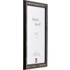 effect Holz-Bilderrahmen Profil 64 Schwarz 21x29,7 cm mit Klarglas