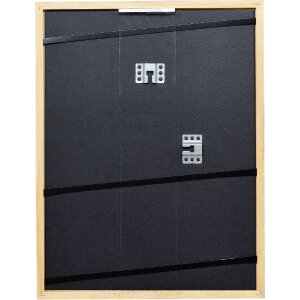 Effect 0660-1824-24 Bilderrahmen Holz Profil 66 Antiksilber 18x24 cm Klarglas