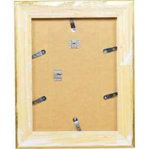 Cornice per foto in legno Effect Profilo 80 Oro 45x60 cm con vetro chiaro