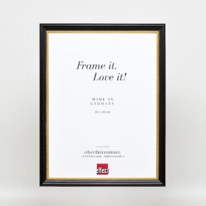 Cornice effetto legno Profilo 85 Nero 13x18 cm Vetro normale