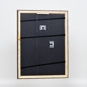 Cornice in legno effetto profilo 85 nero 45x60 cm vetro normale