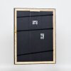 Cornice in legno effetto profilo 85 nero 50x60 cm vetro normale
