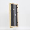 Cornice in legno effetto profilo 85 oro 50x65 cm vetro normale