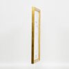 Cornice in legno effetto profilo 85 oro 50x65 cm vetro normale
