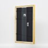 Cornice in legno effetto profilo 85 oro 50x75 cm vetro normale