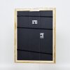 Cornice effetto legno profilo 85 Gold 60x60 cm vetro normale