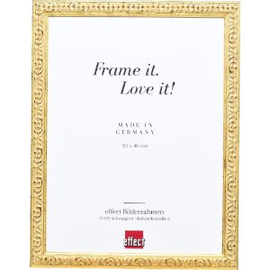 Cornice per foto in legno Effect Profil 86 Barock 25x70...