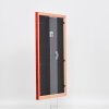 Cornice in legno effetto profilo 89 rosso 30,5x91,5 cm vetro normale