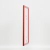 Cornice in legno effetto profilo 89 rosso 30,5x91,5 cm vetro normale