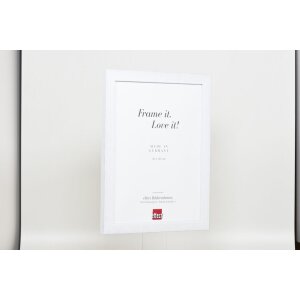 Cornice effetto 2310 bianca 59,4x84,1 cm vetro normale