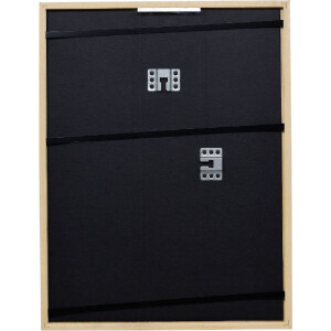 Cornice in legno Effect Profilo 2330 Bianca 25x70 cm con vetro chiaro