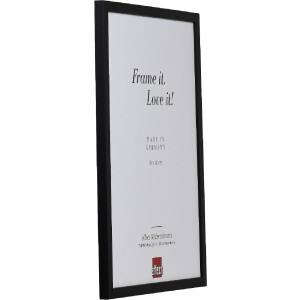 Cornice in legno Effect profilo 2330 nera 42x59,4 cm vetro trasparente