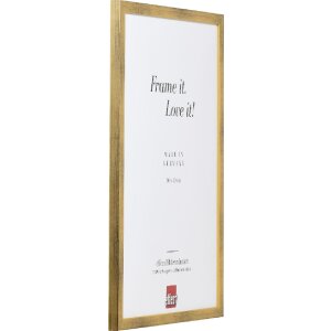 Cornice in legno Effect Profil Top S oro 18x27 cm vetro normale