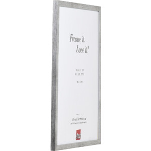 Cornice per foto in legno Effect Profilo Top S argento 28x35 cm con vetro normale