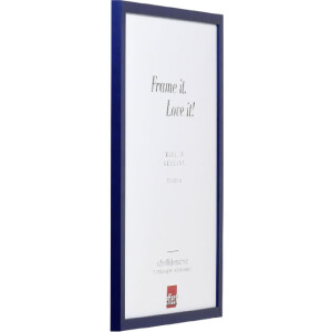 Cornice in legno Effect Profil Top S blu 29,7x42 cm con vetro normale