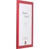 Cornice in legno Effect Profilo Top Pro Rosso 21x29,7 cm Vetro Chiaro