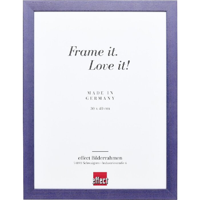 Cornice per foto in legno Effect Profil Top Pro flieder 28x35 cm vetro trasparente