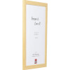 Cornice in legno Effect Profilo Top Pro natura 14,8x21 cm vetro trasparente