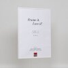 Cornice in plastica effetto Art white 20x20 cm vetro antiriflesso