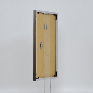 Cornice in plastica effetto Art platinum 20x25 cm vetro antiriflesso