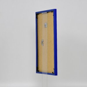 Cornice in plastica effetto Art blue 21x28 cm vetro antiriflesso