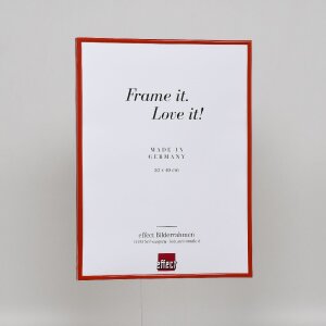 Cornice in plastica effetto Art red 24x30 cm vetro antiriflesso