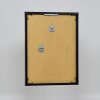 Cornice in plastica effetto Art nero 25x60 cm vetro antiriflesso