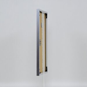 Cornice in plastica effetto Art silver 27x48 cm vetro antiriflesso