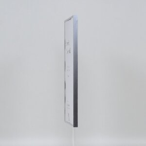 Cornice in plastica effetto Art silver 27x48 cm vetro antiriflesso