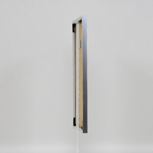 Cornice in plastica effetto Art silver 27x48 cm vetro antiriflesso