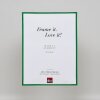 Cornice in plastica effetto Art green 28x35 cm vetro antiriflesso