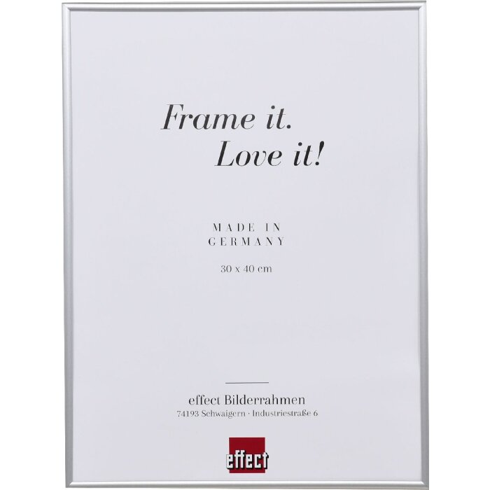 Cornice in plastica ad effetto Art alulike 29,7x42 cm vetro antiriflesso