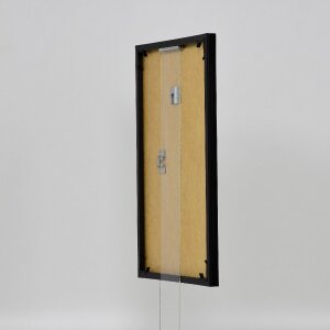 Cornice in plastica effetto Art nero 30x45 cm vetro antiriflesso