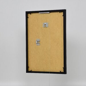 Cornice in plastica effetto Art nero 30x45 cm vetro antiriflesso
