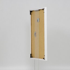 Cornice in plastica effetto Art white 35x50 cm vetro antiriflesso